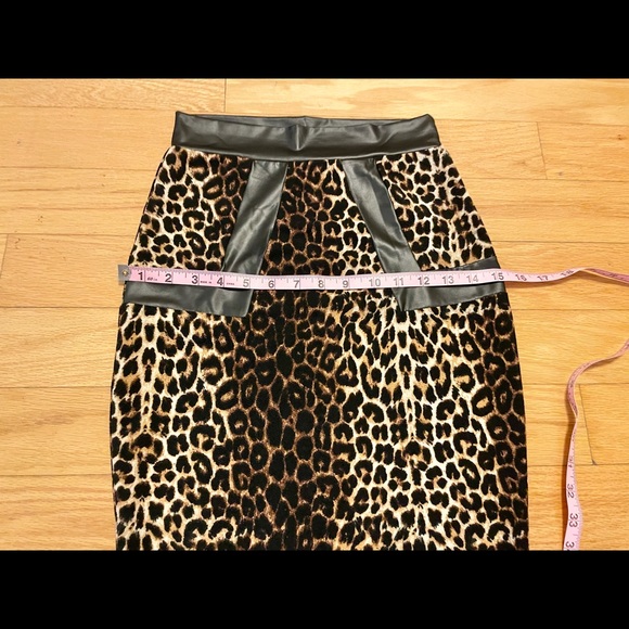 Top Ten USA Leopard Print Pencil Skirt - Picture 8 of 10